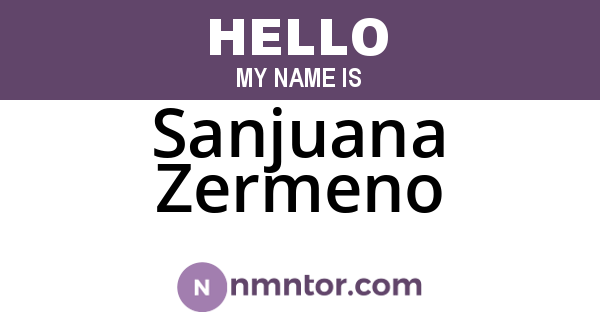 Sanjuana Zermeno