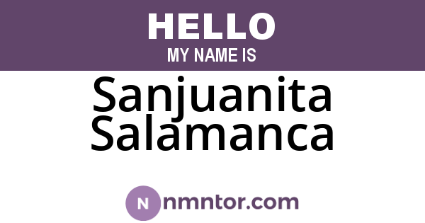 Sanjuanita Salamanca