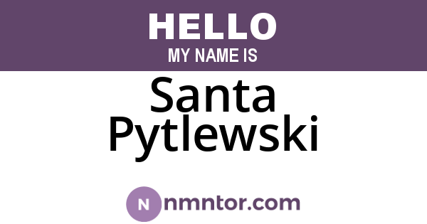 Santa Pytlewski