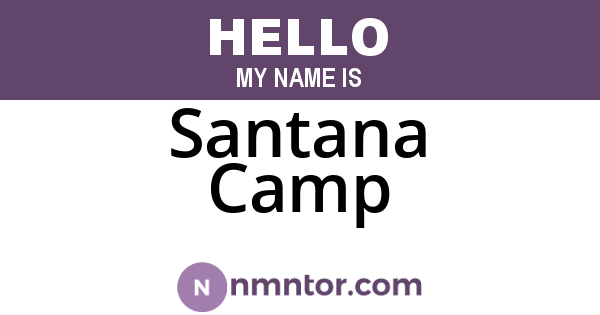 Santana Camp