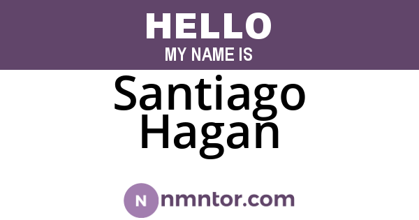 Santiago Hagan