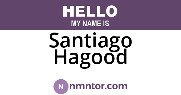 Santiago Hagood