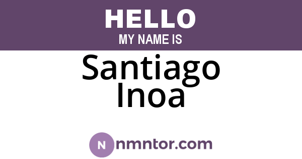 Santiago Inoa