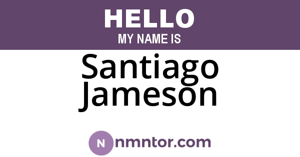 Santiago Jameson
