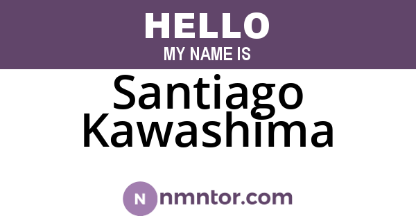 Santiago Kawashima