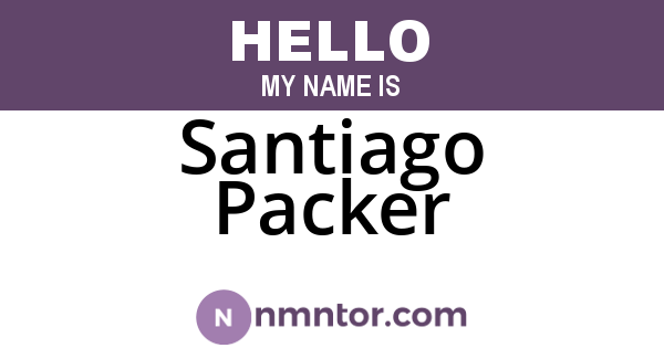Santiago Packer