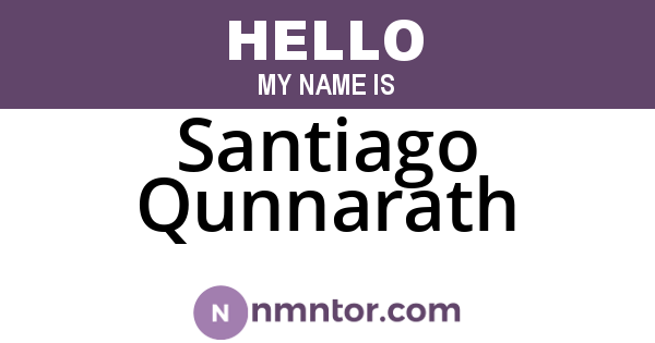 Santiago Qunnarath