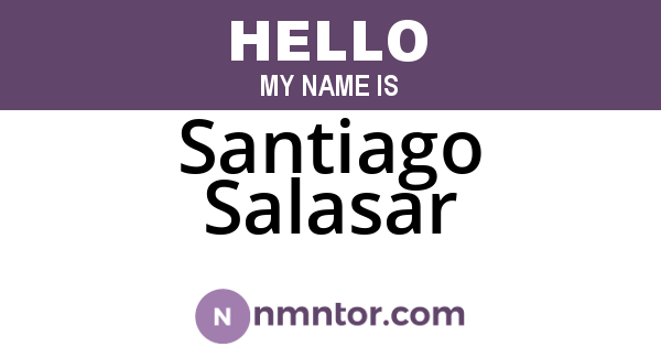 Santiago Salasar