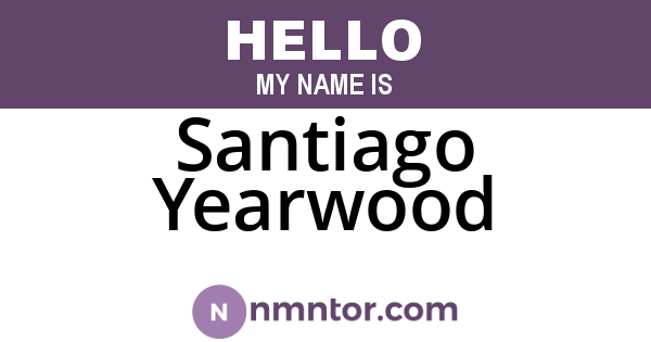 Santiago Yearwood