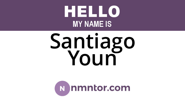 Santiago Youn