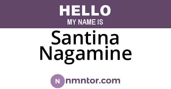 Santina Nagamine