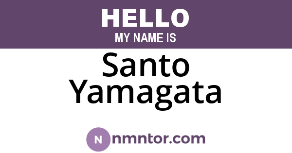 Santo Yamagata