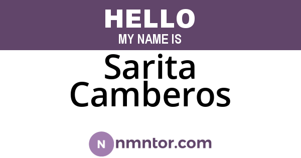 Sarita Camberos