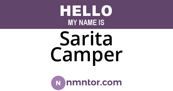 Sarita Camper