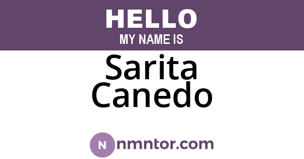 Sarita Canedo