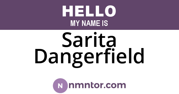 Sarita Dangerfield
