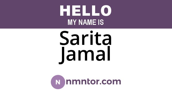 Sarita Jamal