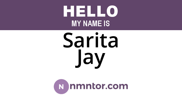 Sarita Jay
