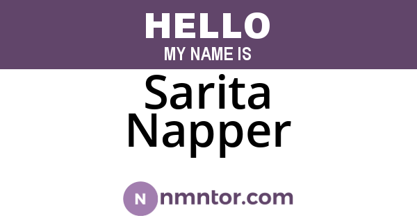 Sarita Napper