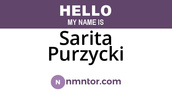 Sarita Purzycki