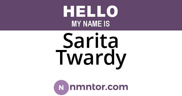 Sarita Twardy