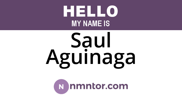 Saul Aguinaga