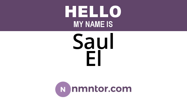 Saul El