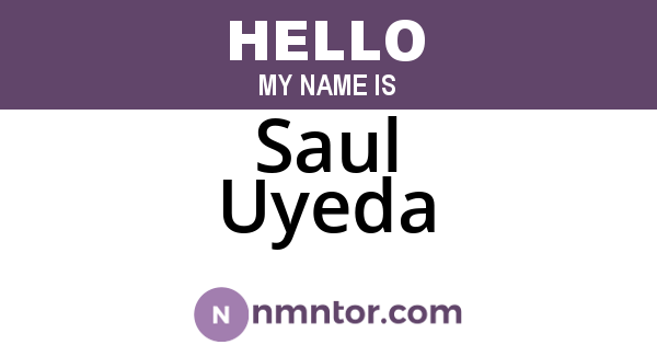 Saul Uyeda