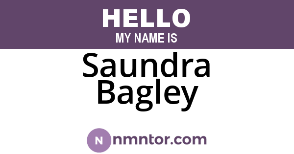 Saundra Bagley