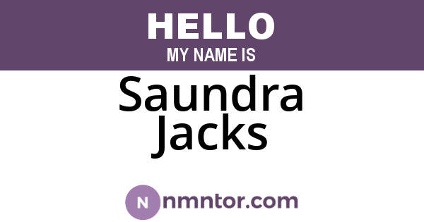 Saundra Jacks