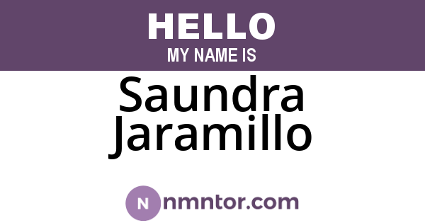 Saundra Jaramillo