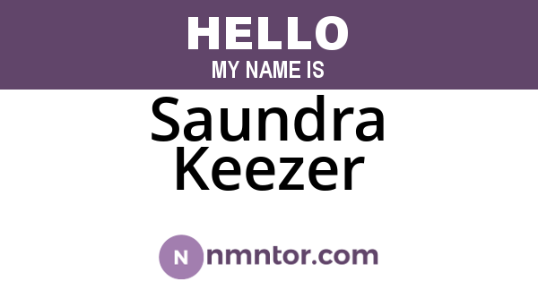Saundra Keezer