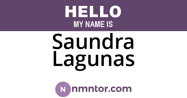 Saundra Lagunas