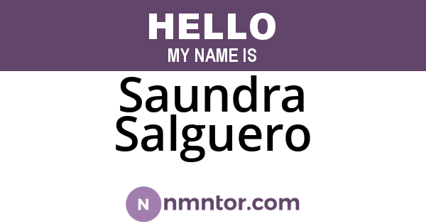 Saundra Salguero