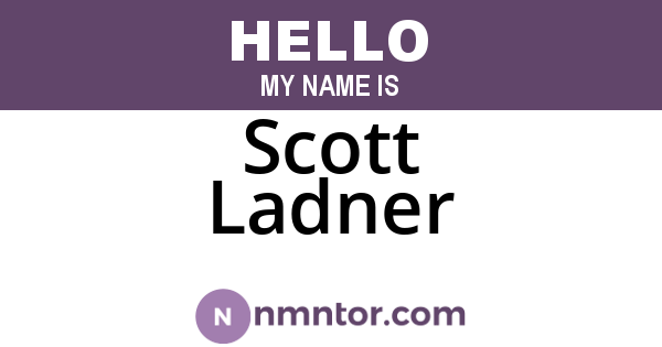 Scott Ladner