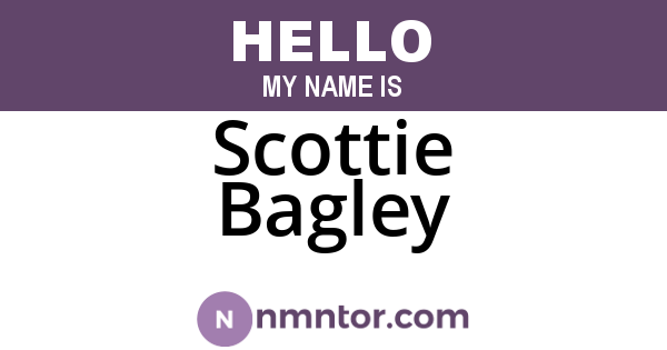 Scottie Bagley