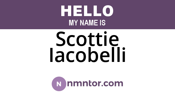 Scottie Iacobelli