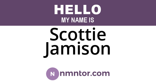 Scottie Jamison