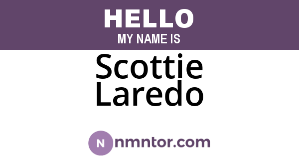 Scottie Laredo