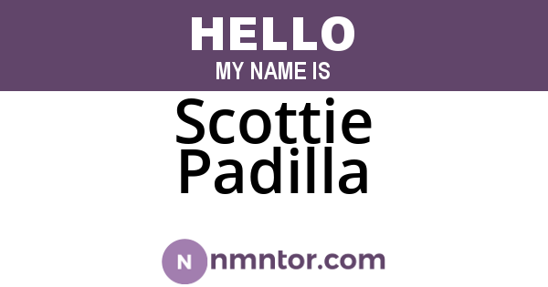 Scottie Padilla