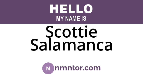 Scottie Salamanca