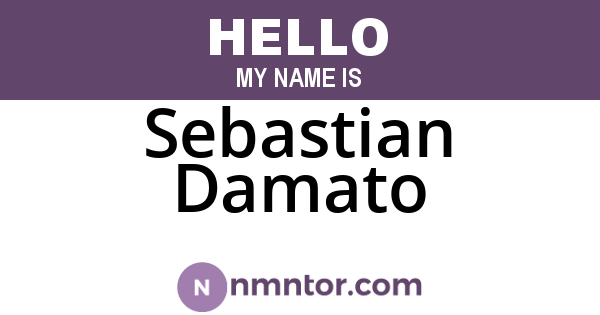 Sebastian Damato