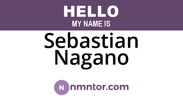 Sebastian Nagano