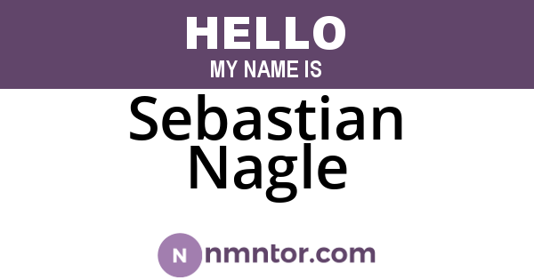 Sebastian Nagle