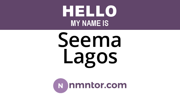 Seema Lagos