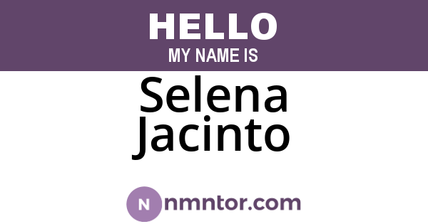 Selena Jacinto
