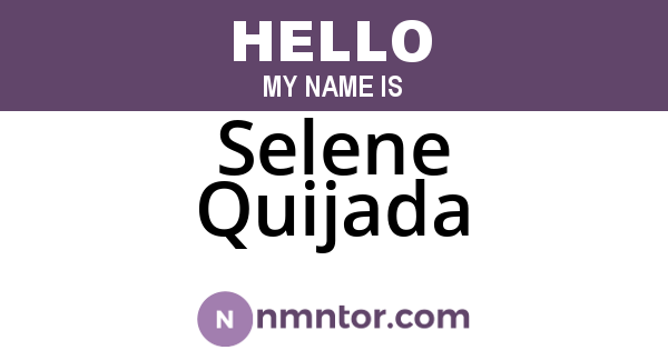 Selene Quijada