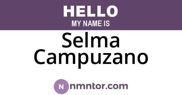 Selma Campuzano