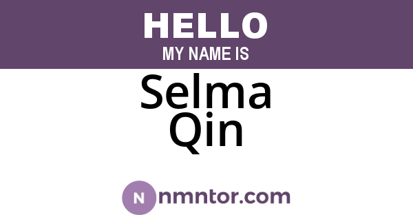 Selma Qin