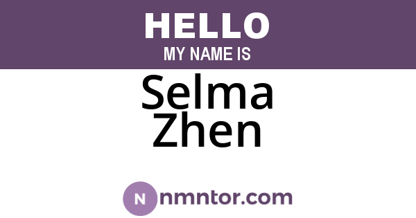 Selma Zhen